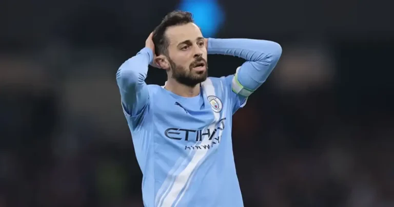 Bernardo Silva handball against Real Madrid during Manchester City vs Real Madrid Champions League match