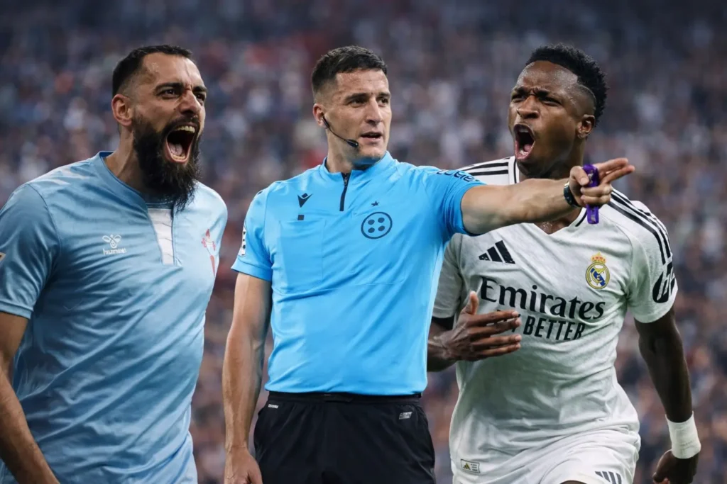 Celta vs Real Madrid Referee: Díaz de Mera