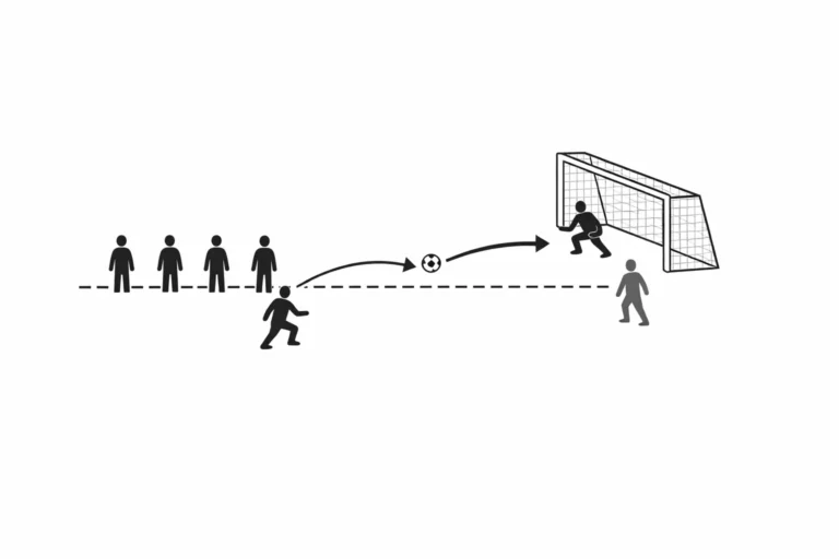 offside after goalkeeper save rebound IFAB law 11 explanation