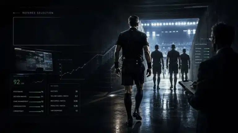 UEFA and FIFA referee selection criteria