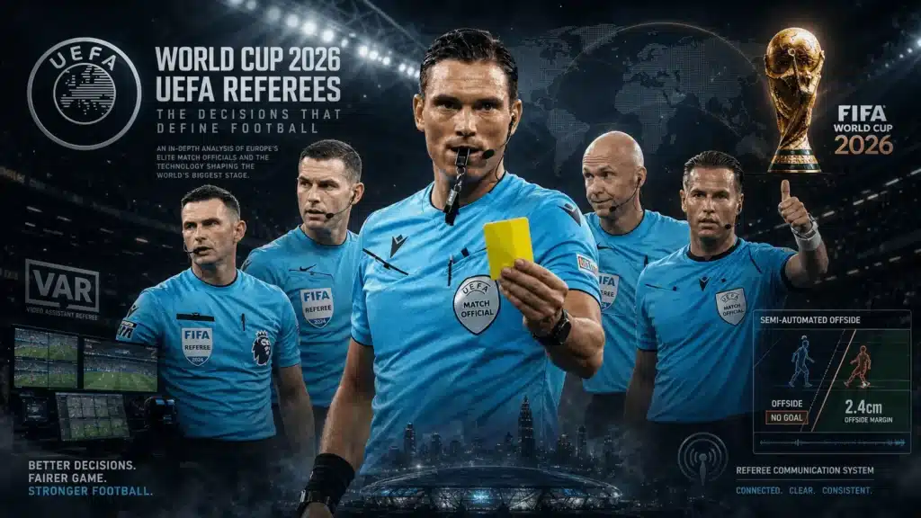World Cup 2026 UEFA referees