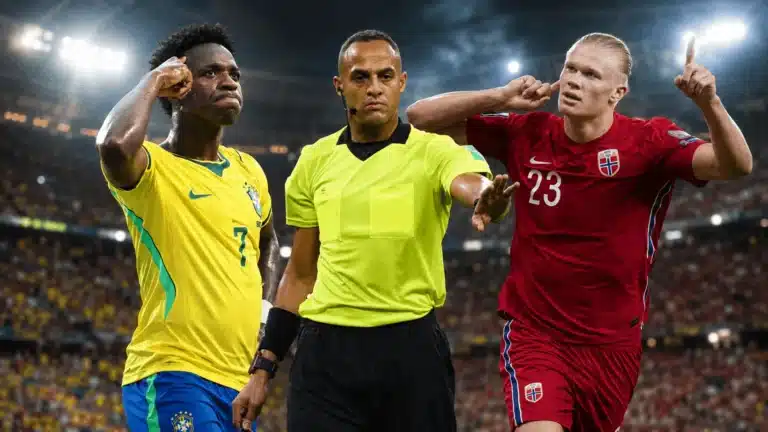 Brazil vs Norway referee