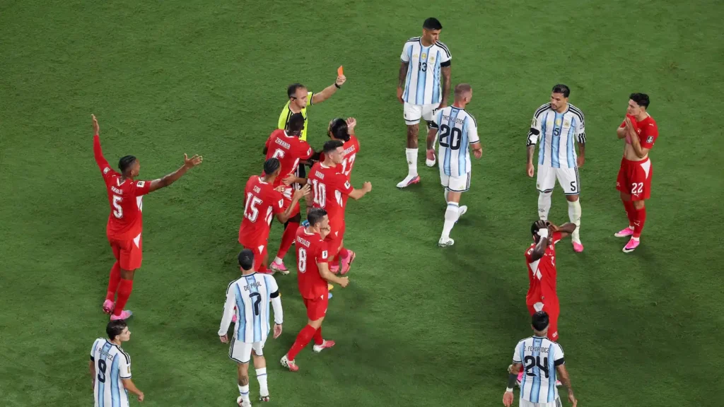 FIFA Embolo VAR decision disputed by IFAB after Argentina vs Switzerland
