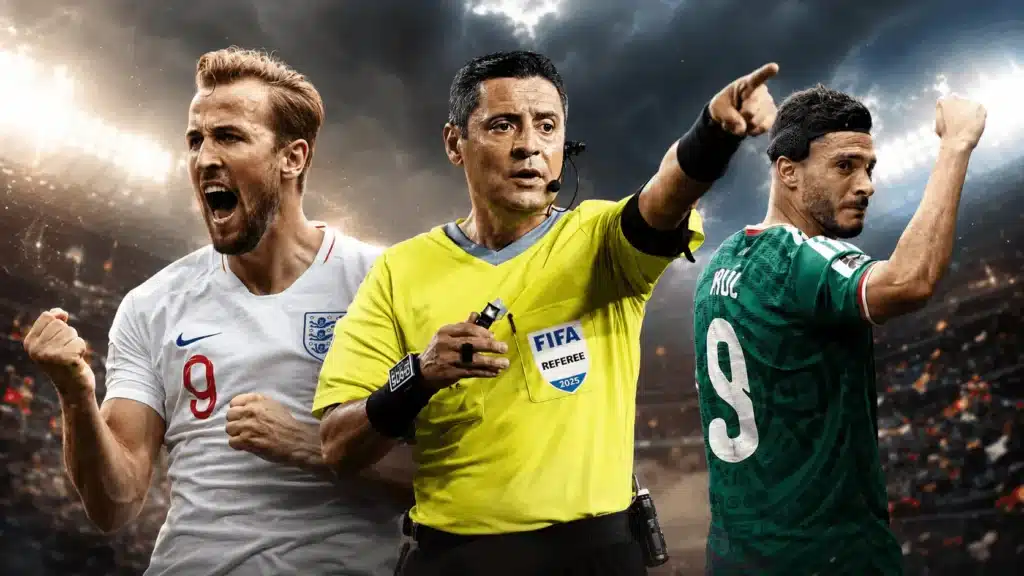 Mexico vs England referee