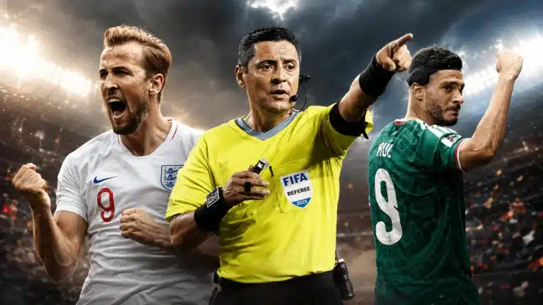 Mexico vs England referee