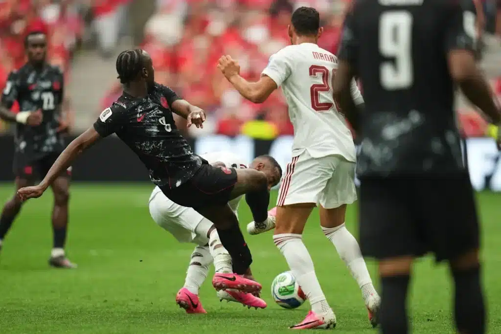 Assim Madibo Initially Receives Only a Yellow Card