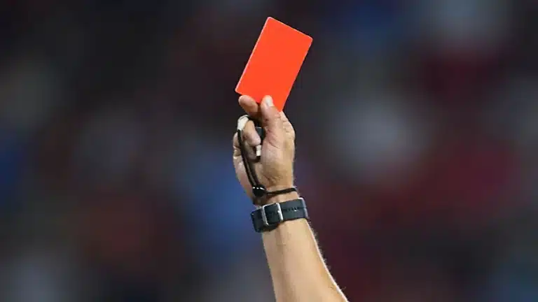 Referees with most red cards in their football careers
