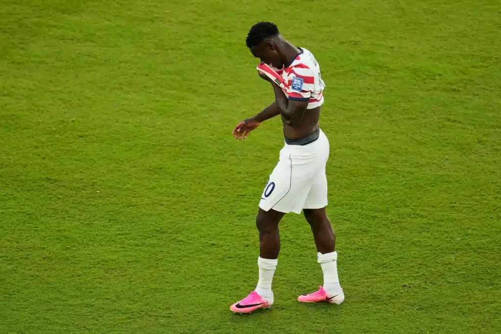 Balogun red card controversy and FIFA trust crisis
