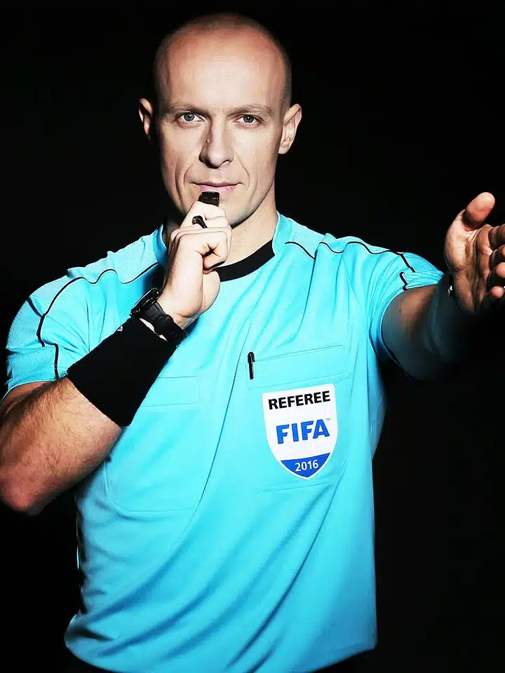 Szymon Marciniak referee